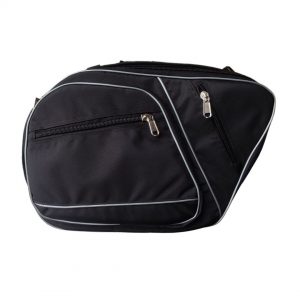 Alforjas Moto Expandibles + Rollbag - Tula Regalo Negra