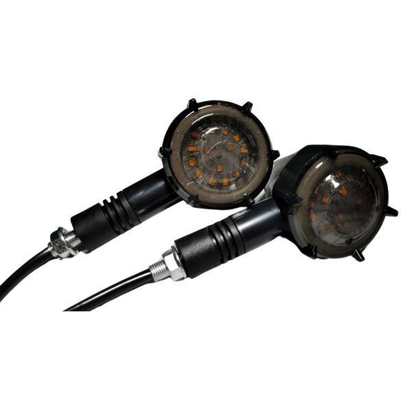 DIRECCIONALES LED TIPO CHOPPER BICOLOR STALLION X2 - Imagen 1